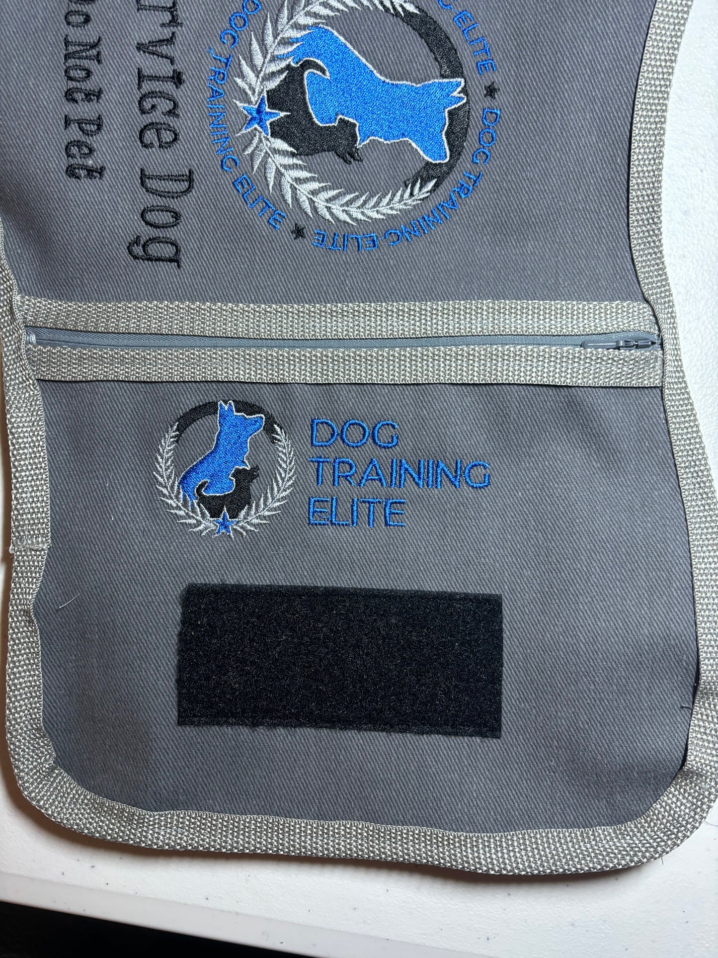 Dog Training Elite Gray Vest