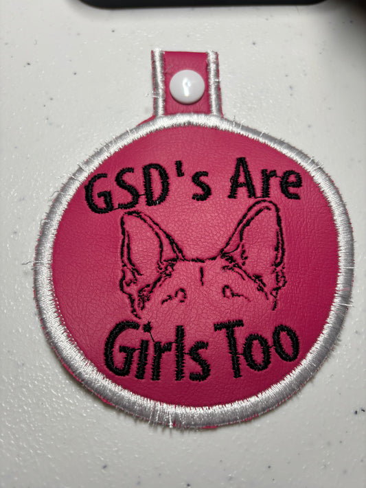 GSD's Are Girls Patch Tab